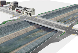一級河川黒井川 東山橋
