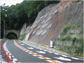 国道168号（大阪府交野市私市地先）